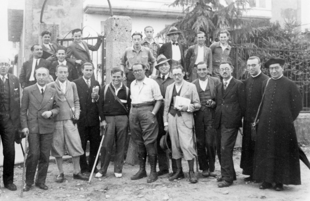 Membros do Seminario de Estudos Galegos en 1934